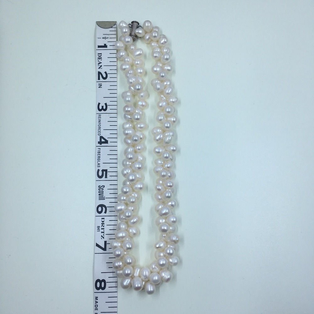 Double-Stranded Pearl Necklace - image 8